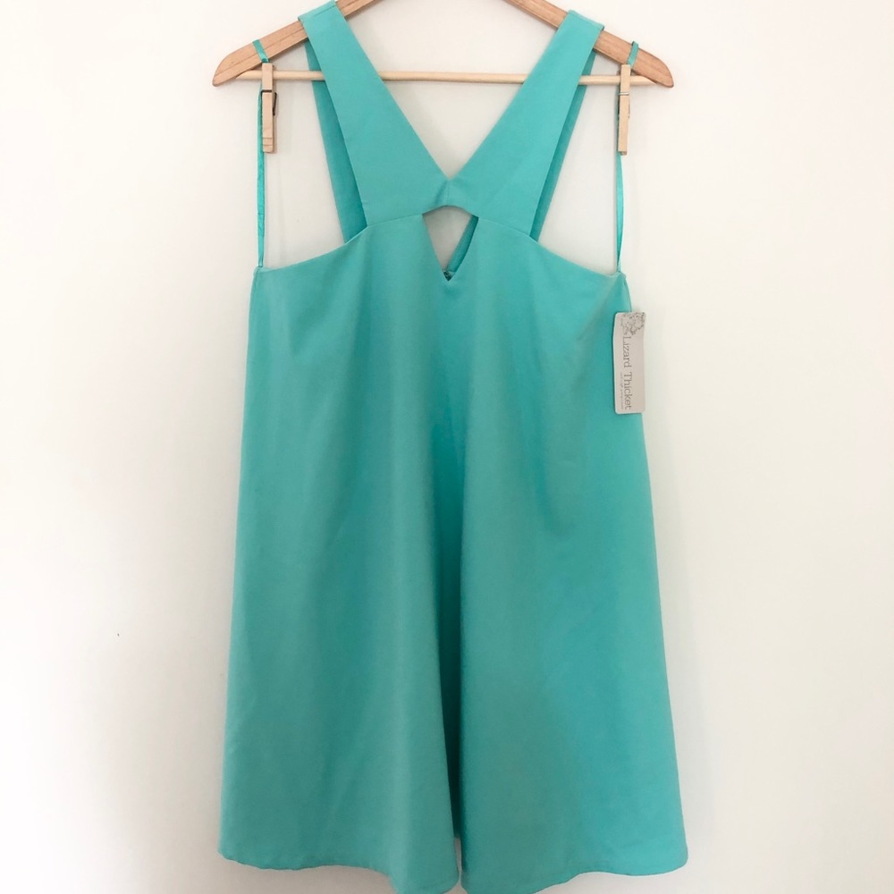 Aqua Summer Dress